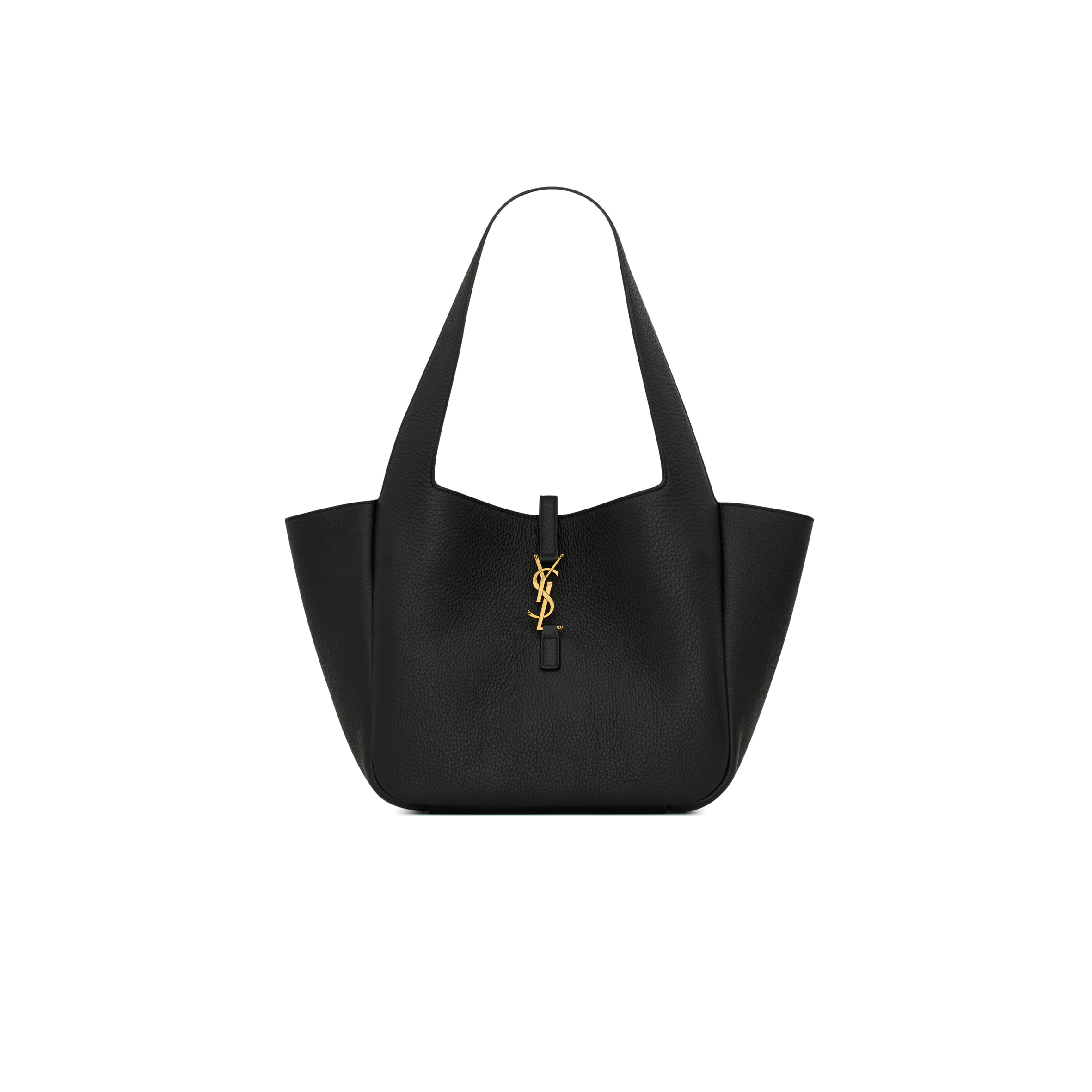 YSL LE 5 À 7 SMALL BEA IN GRAINED LEATHER 779029AADUU1000 (28*23*13cm)
